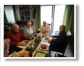 Papa ist da -- Stuarts Eltern und Sabine zum Essen