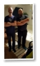 Schilli und Luki bernachteten bei uns