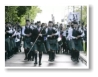 ROYAL HIGH PIPE BAND..1.Auftritt!