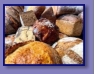 Highlandshow- Baking Competition: eines von Sabines Broten rechts unten im Eck