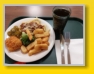 Tattoo 2023 - typisches Abendessen vom Buffet