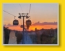 WDW - Skyliner im Sonnenuntergang