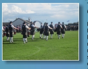 Stockbridge Pipe Band in Cowal 
