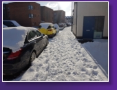 Schnee in Edinburgh und wir waren dabei!!